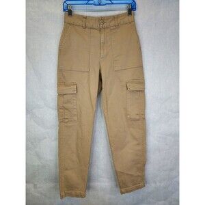 Aritzia TNA Supply Cargo Pants Women's 4 Barrel Leg Canvas Baggy Relaxed Grunge